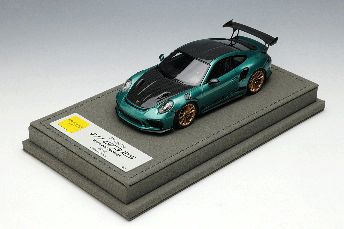 Porsche 911 (991.2) GT3 RS Weissach package 2018 Green Metallic